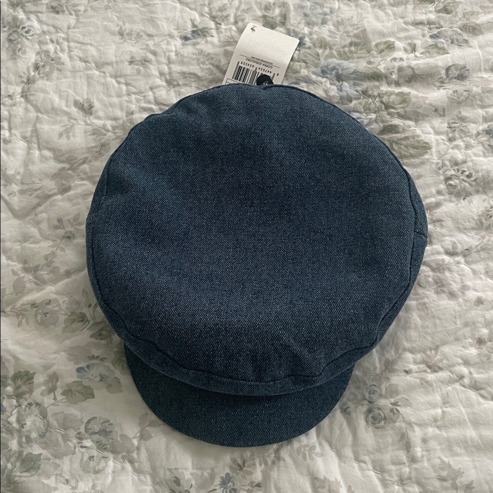 Mango Blue Denim Cap